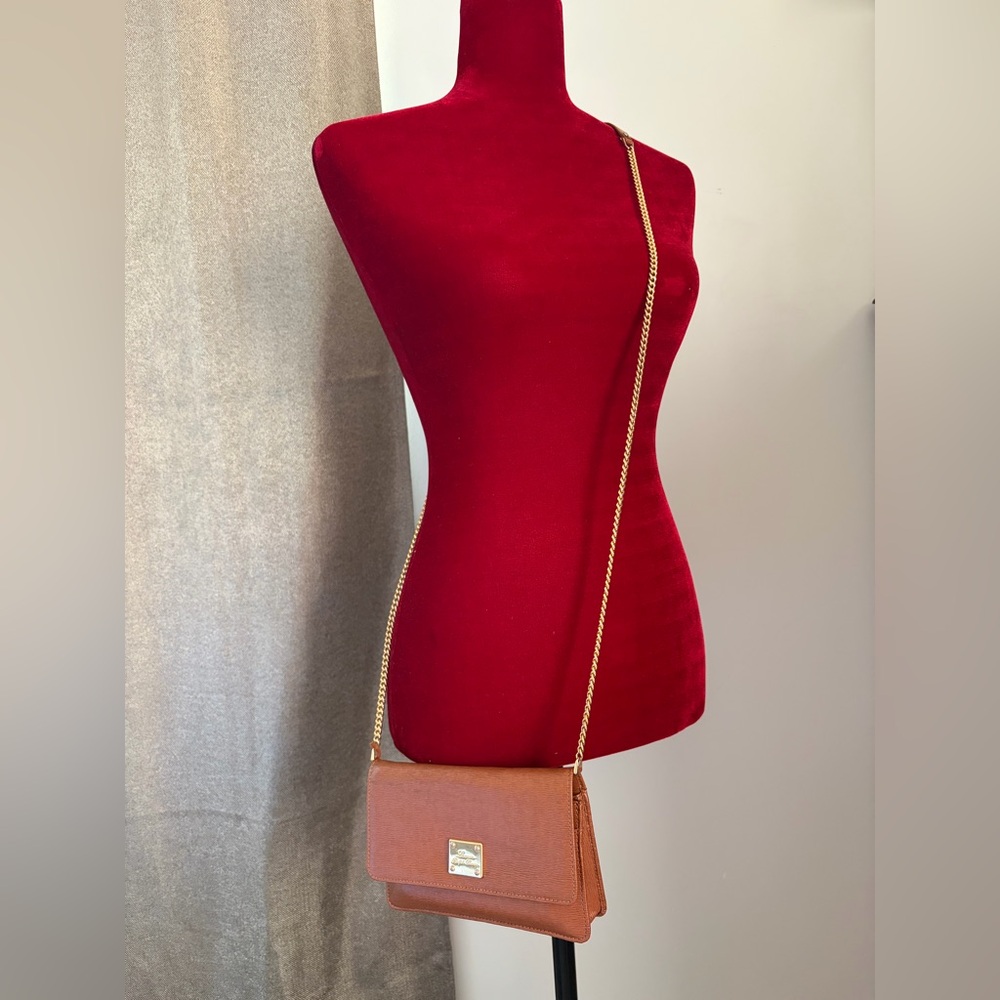 Ralph Lauren Brown Crossbody Bag/wallet clutch
